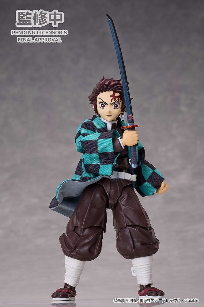 Demon Slayer: Kimetsu no Yaiba BUZZmod Actionfigur 1/12 Tanjiro Kamado Ver. 2 14 cm   