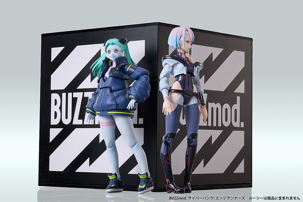 Cyberpunk: Edgerunners BUZZmod Actionfigur 1/12 Rebecca 14 cm     
