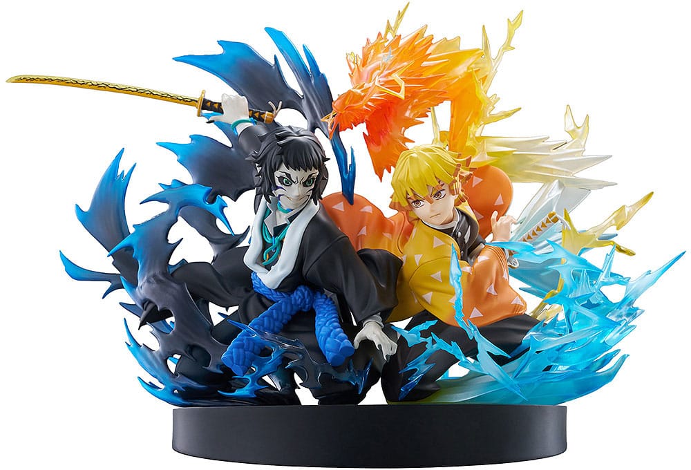 Demon Slayer: Kimetsu no Yaiba PVC Statue Zenitsu Agatsuma & Kaigaku 15 cm    