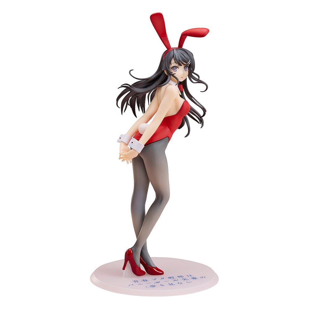 Rascal Does Not Dream of Bunny Girl Senpai Statue 1/7 Mai Sakurajima Red Bunny Girl Ver. 27 cm 
