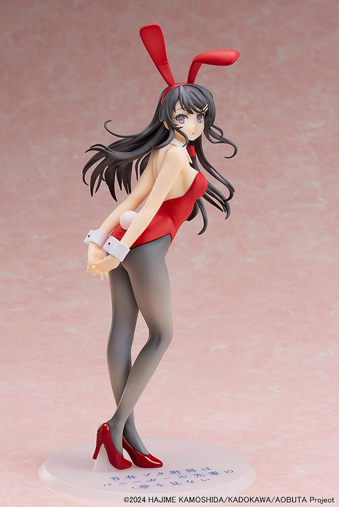 Rascal Does Not Dream of Bunny Girl Senpai Statue 1/7 Mai Sakurajima Red Bunny Girl Ver. 27 cm 