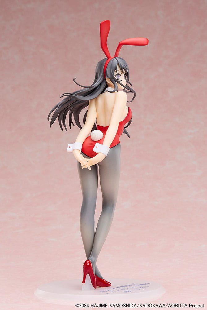 Rascal Does Not Dream of Bunny Girl Senpai Statue 1/7 Mai Sakurajima Red Bunny Girl Ver. 27 cm 