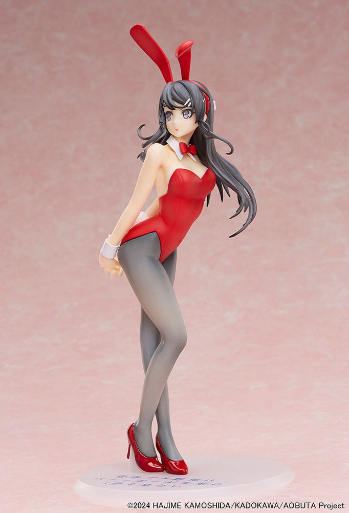 Rascal Does Not Dream of Bunny Girl Senpai Statue 1/7 Mai Sakurajima Red Bunny Girl Ver. 27 cm 
