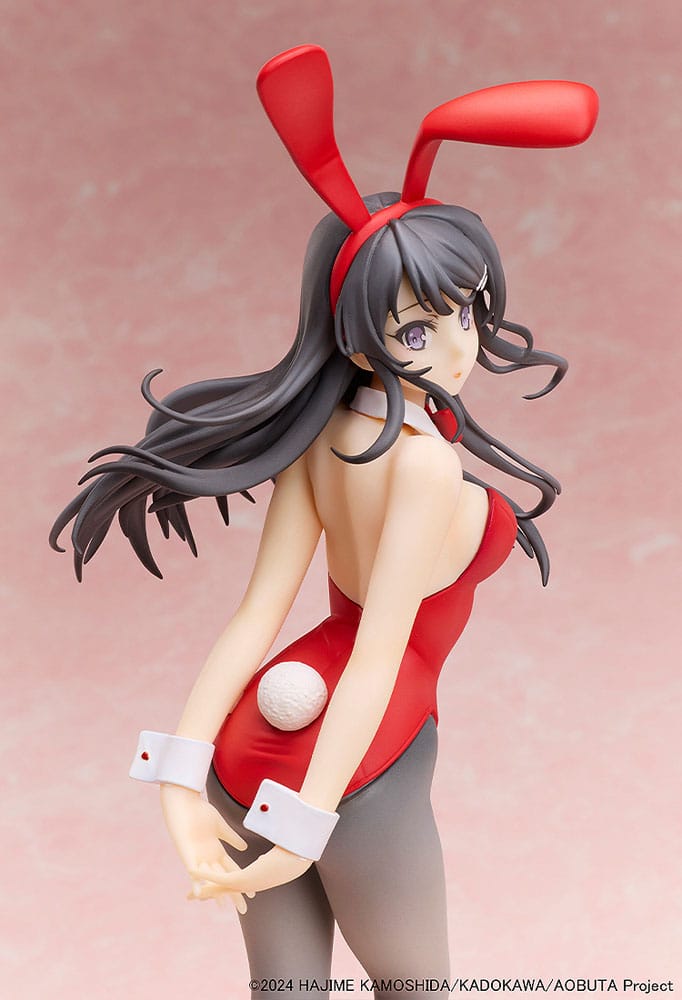 Rascal Does Not Dream of Bunny Girl Senpai Statue 1/7 Mai Sakurajima Red Bunny Girl Ver. 27 cm 