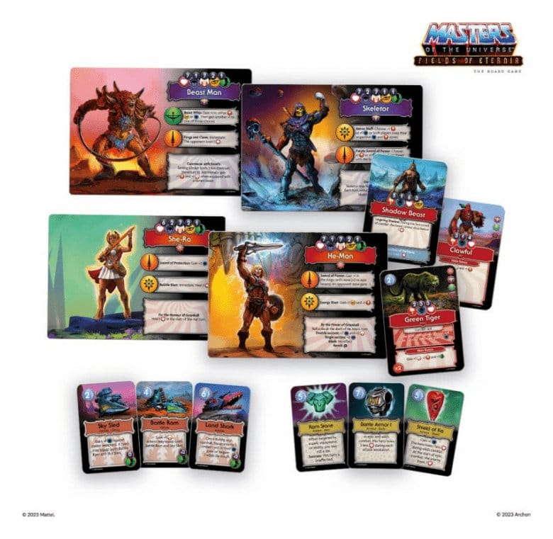 Masters of the Universe Brettspiel Fields of Eternia *Spanische Version*