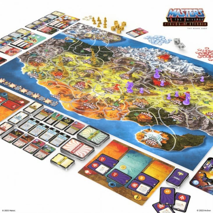 Masters of the Universe Brettspiel Fields of Eternia *Deutsche Version*