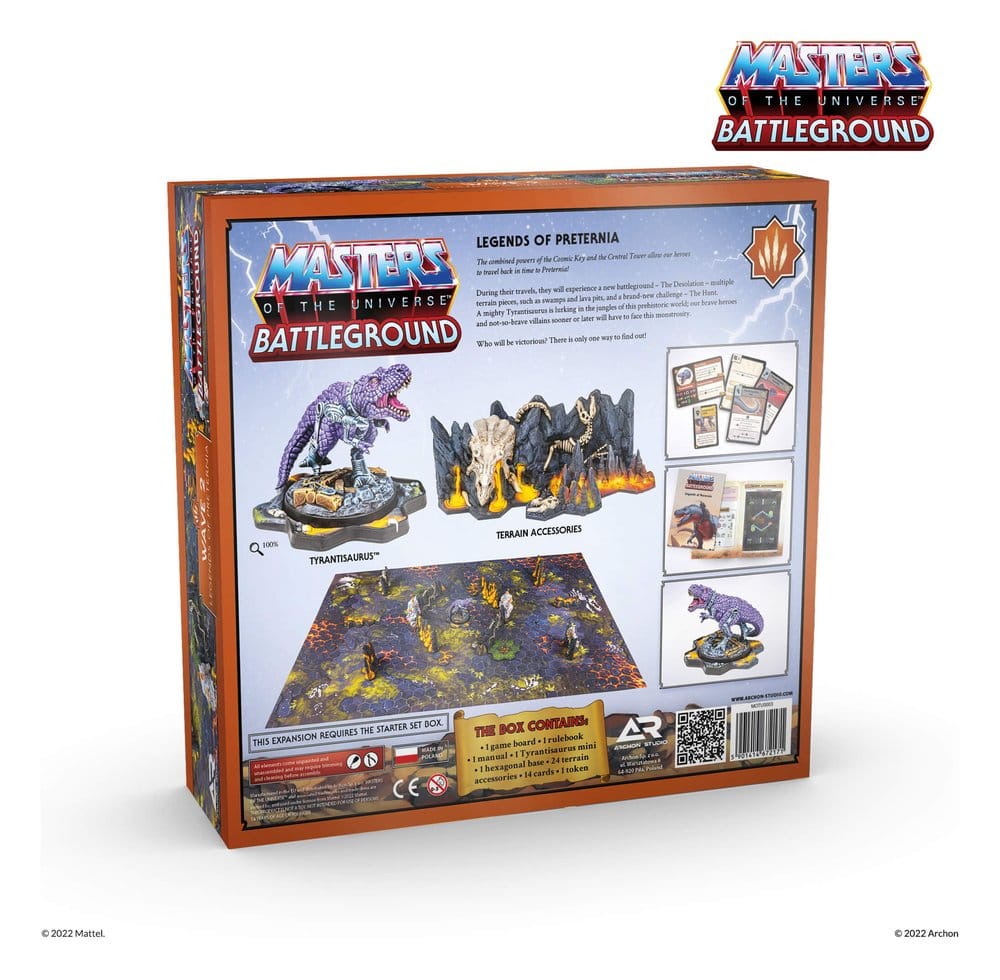 Masters of the Universe: Battleground Miniaturenspiel Wave 2: Legends of Preternia *Spanische Version*