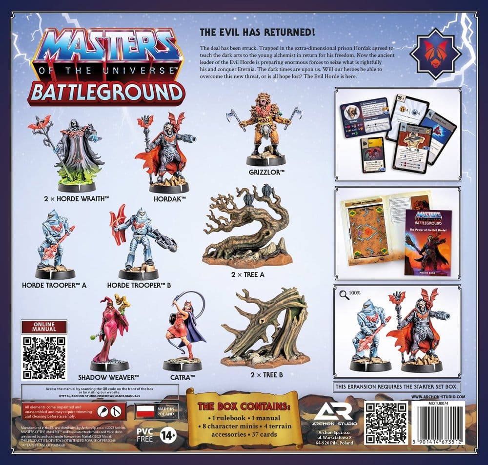 Masters of the Universe: Battleground Miniaturenspiel Wave 4: The Power of the Evil Horde *Deutsche Version*