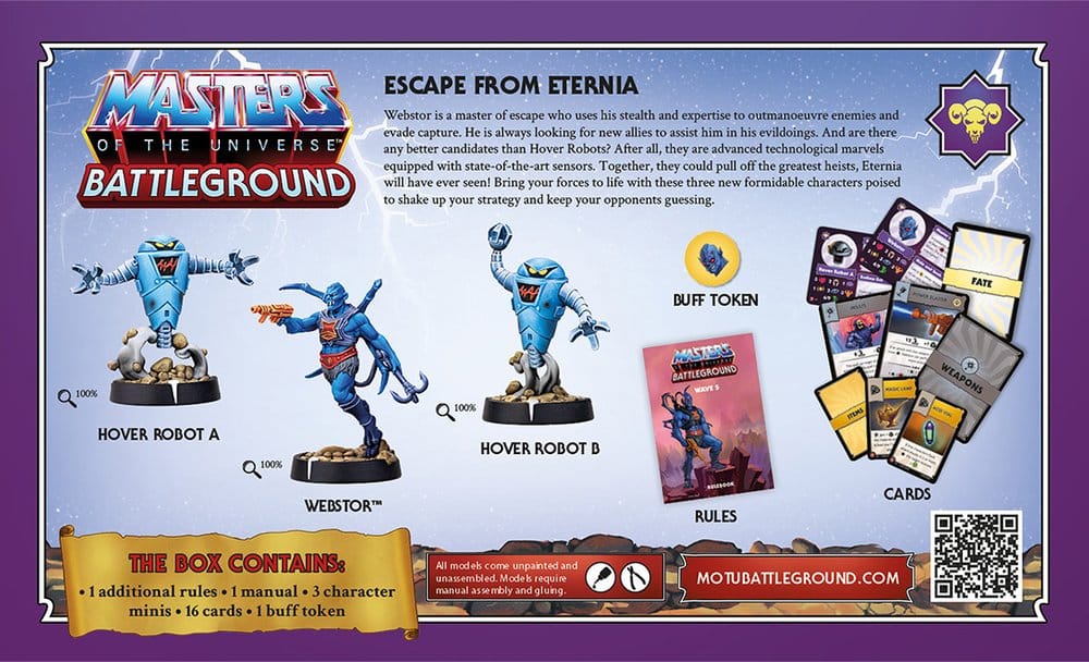 Masters of the Universe: Battleground Miniaturenspiel Wave 5: Evil Warriors Faction *Englische Version*