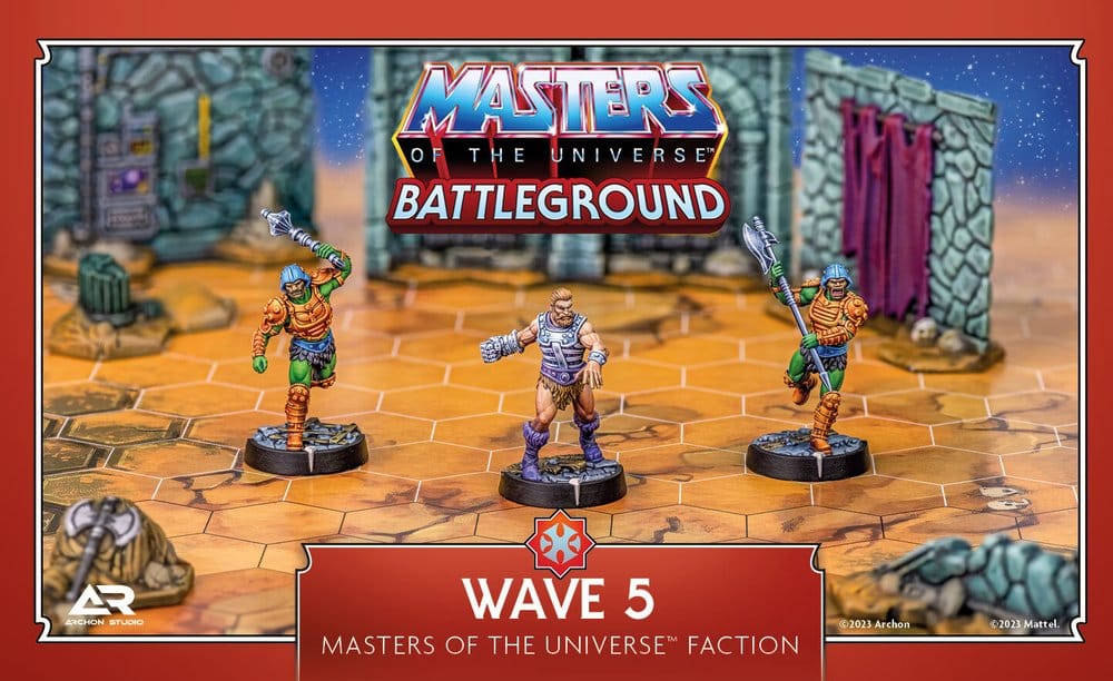 Masters of the Universe: Battleground Miniaturenspiel Wave 5: Masters of the Universe Faction *Italienische Version*