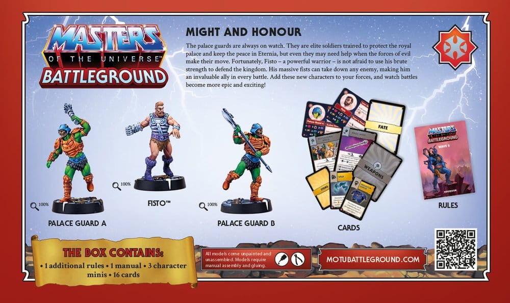 Masters of the Universe: Battleground Miniaturenspiel Wave 5: Masters of the Universe Faction *Italienische Version*