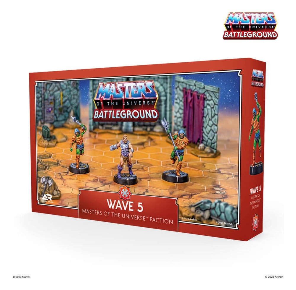 Masters of the Universe: Battleground Miniaturenspiel Wave 5: Masters of the Universe faction *Spanische Version*