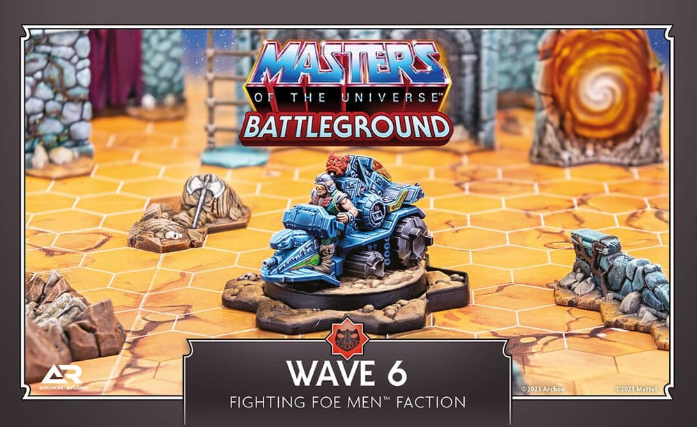 Masters of the Universe: Battleground Miniaturenspiel Wave 6: Fighting Foe Men Faction *Spanische Version*