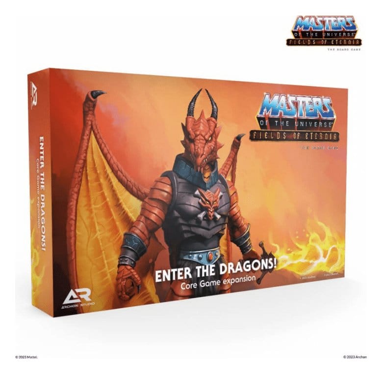 Masters of the Universe Brettspiel-Erweiterung Fields of Eternia - Enter the Dragons! *Englische Version*