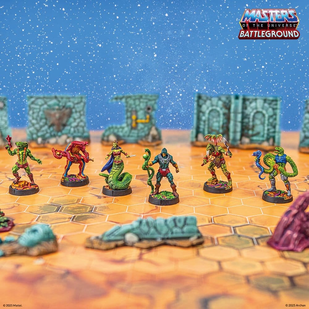 Masters of the Universe: Battleground Miniaturenspiel Wave 8: Snake Men Faction *Italienische Version*