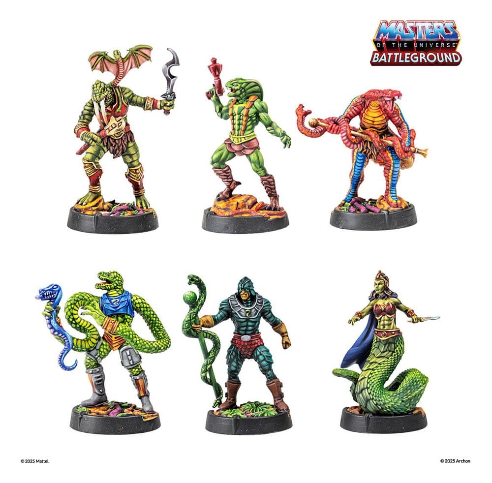 Masters of the Universe: Battleground Miniaturenspiel Wave 8: Snake Men Faction *Spanische Version*