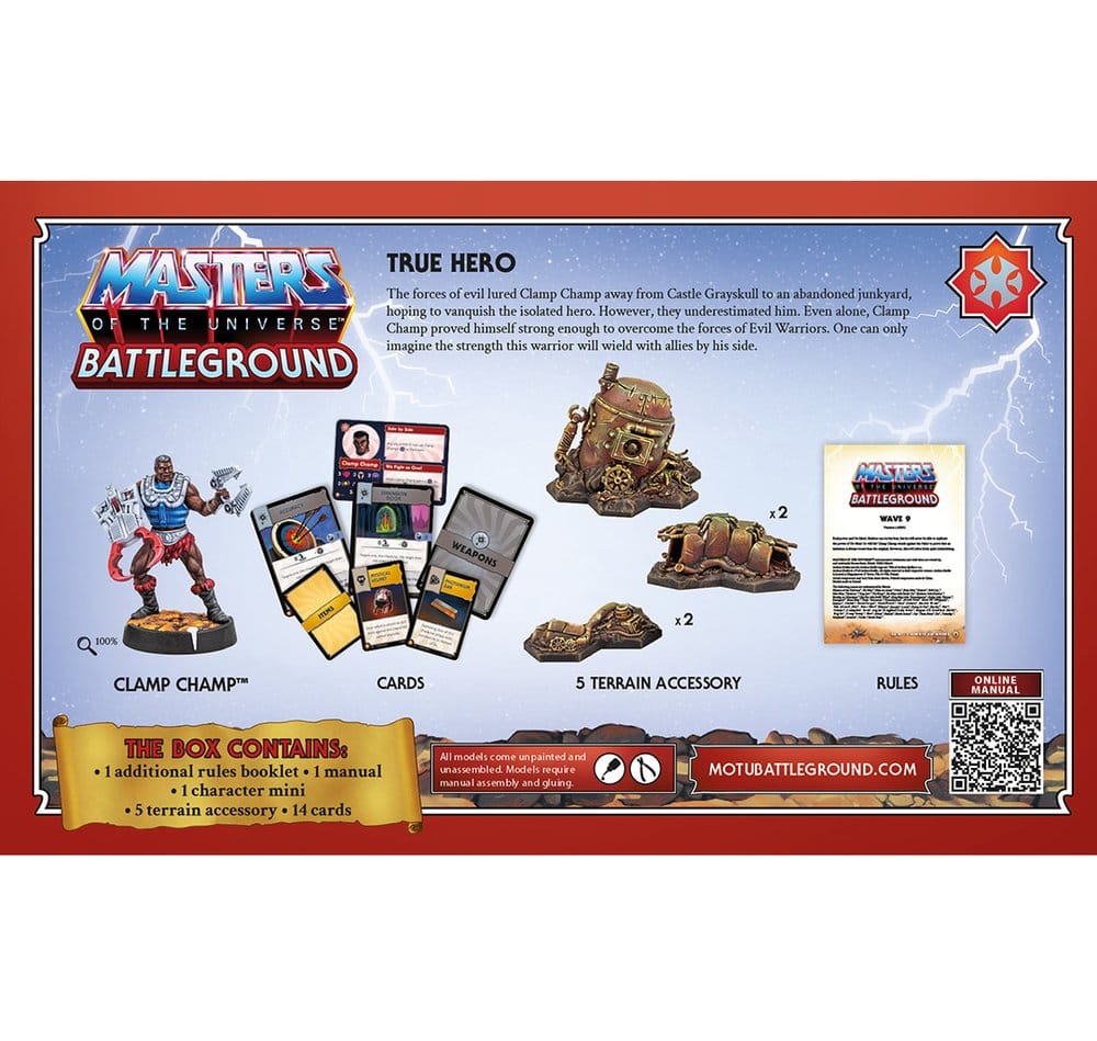 Masters of the Universe: Battleground Miniaturenspiel Wave 9: Masters of the Universe Faction *Deutsche Version*