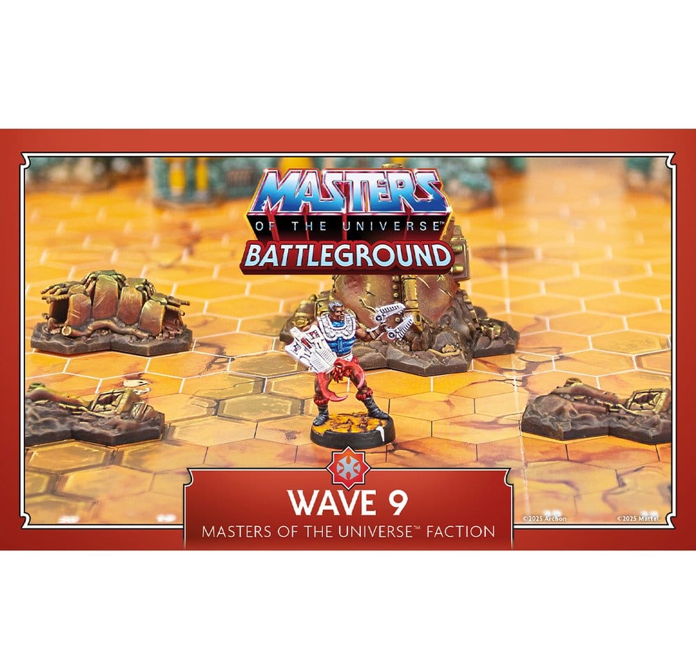 Masters of the Universe: Battleground Miniaturenspiel Wave 9: Masters of the Universe Faction *Italienische Version*
