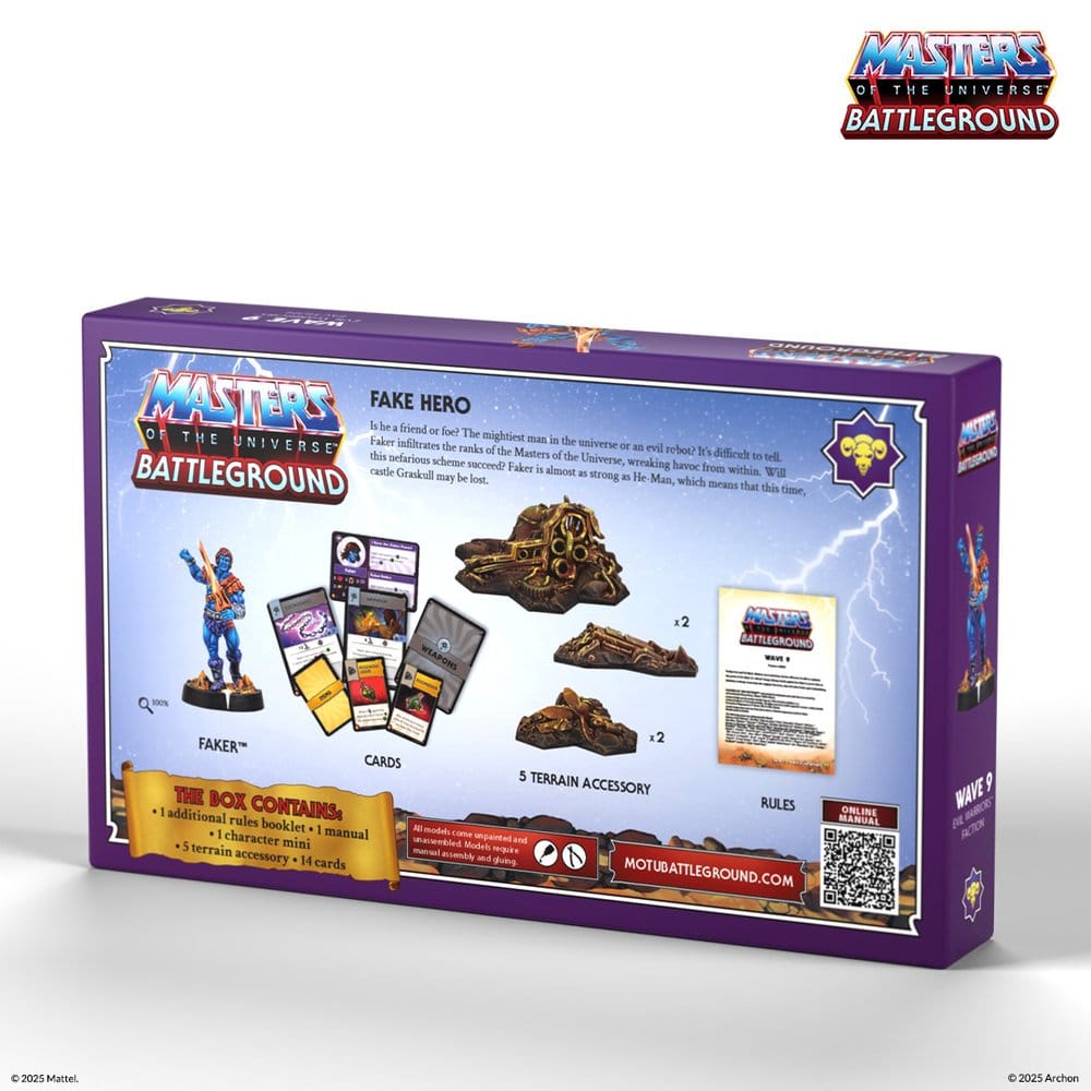 Masters of the Universe: Battleground Miniaturenspiel Wave 9: Evil Warriors Faction *Englische Version*