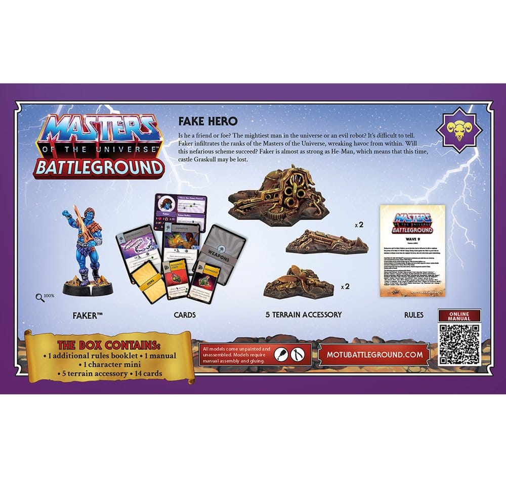 Masters of the Universe: Battleground Miniaturenspiel Wave 9: Evil Warriors Faction *Englische Version*
