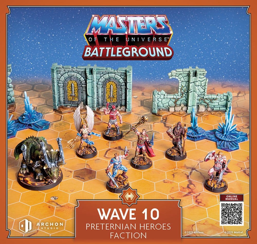 Masters of the Universe: Battleground Miniaturenspiel Wave 10: Preternian Heroes Faction *Französische Version*