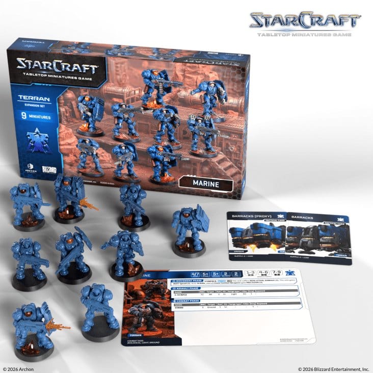 StarCraft TMG Erweiterungs-Set Terran: Marine