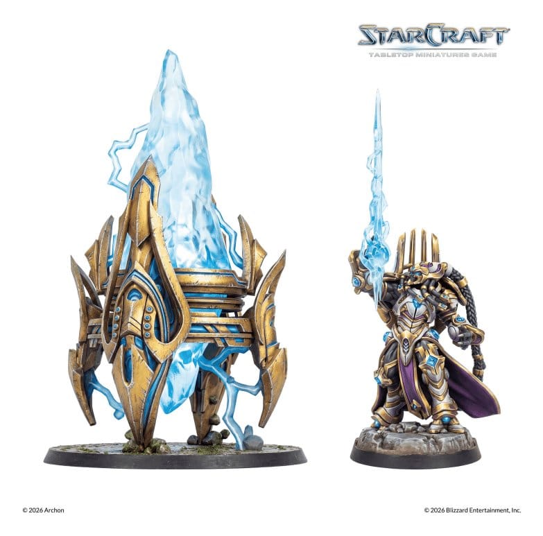 StarCraft TMG Helden Erweiterungs-Set Protoss: Artanis & Pylon