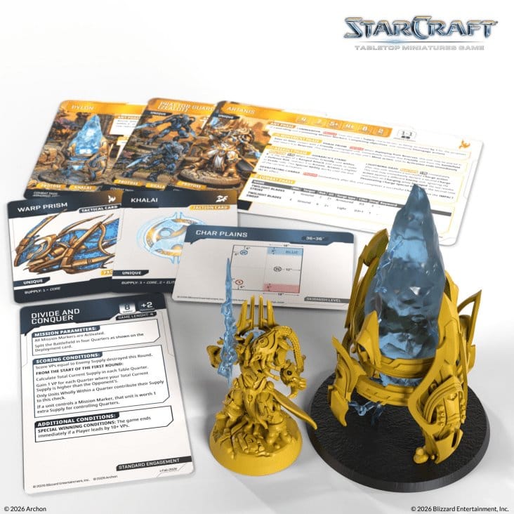 StarCraft TMG Helden Erweiterungs-Set Protoss: Artanis & Pylon