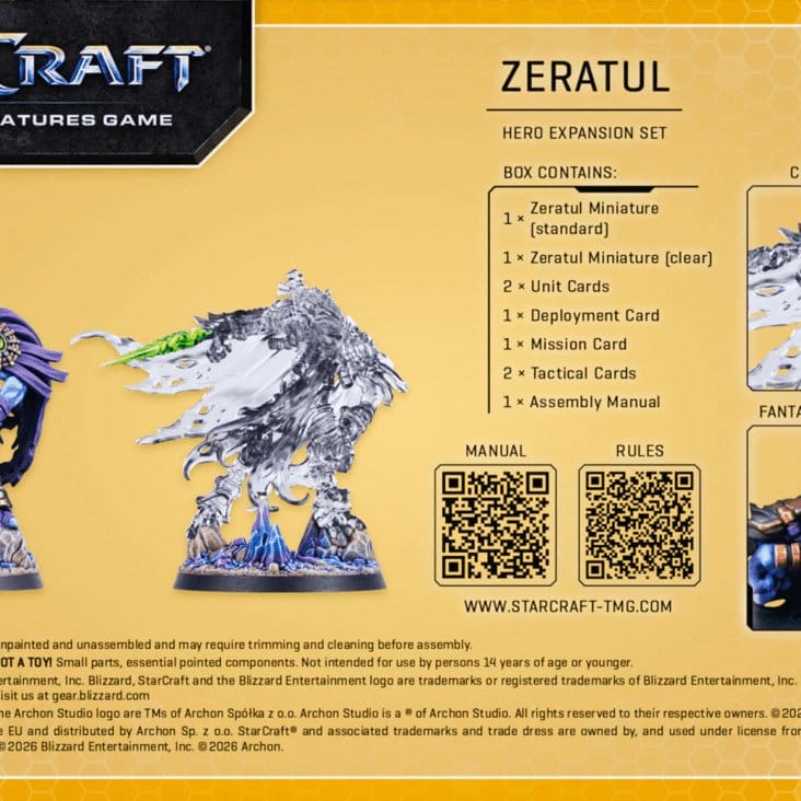 StarCraft TMG Helden Erweiterungs-Set Protoss: Zeratul
