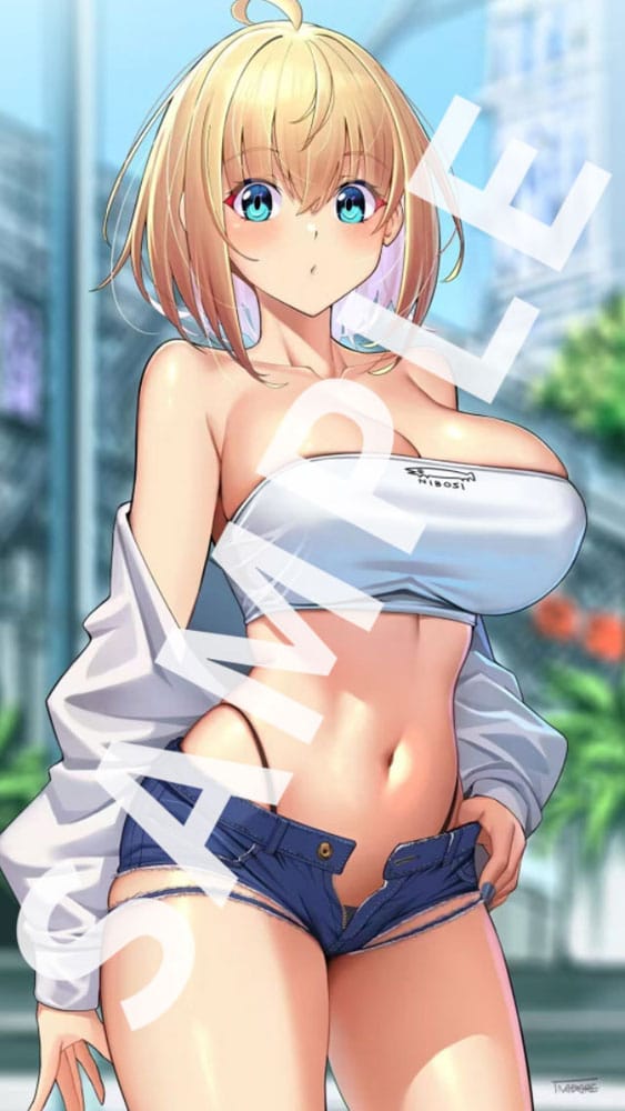 Original Character PVC Statue 1/6 Sophia F. Shirring Tube Top Ver. Illustration by Nadare Takamine Illustration by Daefny Bonus Edition 26 cm    