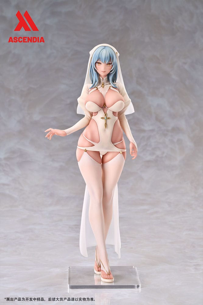 Original Character PVC Statuen 2er-Pack 1/6 Lily Nun & Emily Nurse Illustration by Chowbie 26 cm      