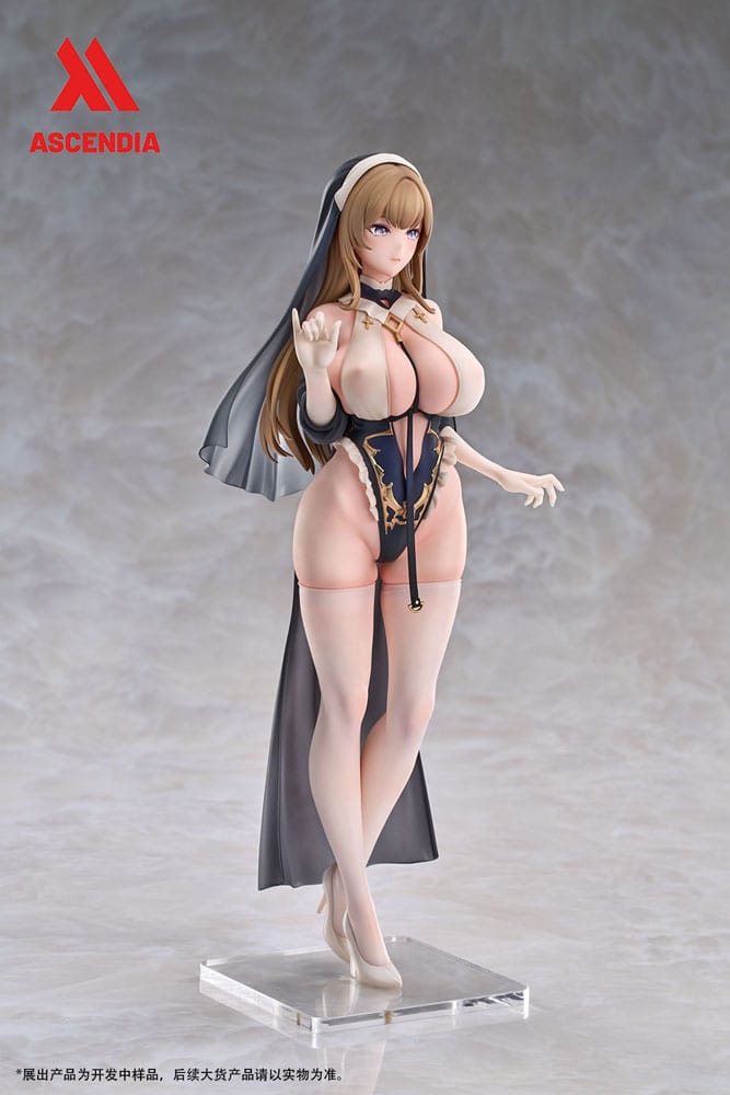 Original Character PVC Statuen 2er-Pack 1/6 Lily Nun & Emily Nurse Illustration by Chowbie 26 cm      
