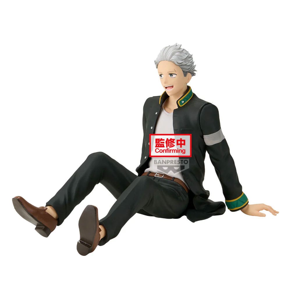 Wind Breaker PVC Statue Umemiya Chatting 11 cm