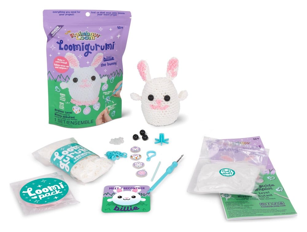 Rainbow Loom Bastelset Figuren DIY Loomigurumi Display (6)