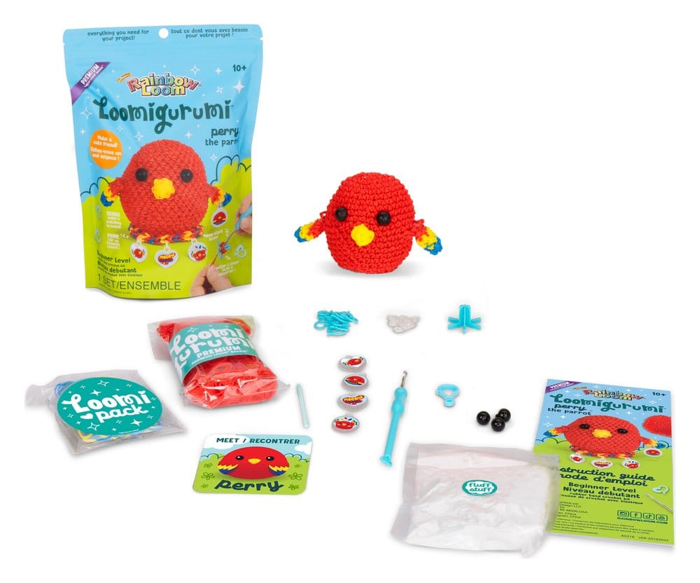 Rainbow Loom Bastelset Figuren DIY Loomigurumi Display (6)