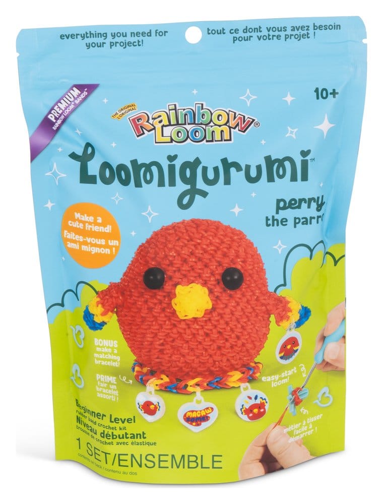 Rainbow Loom Bastelset Figuren DIY Loomigurumi Display (6)