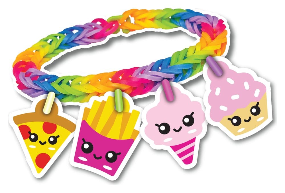 Rainbow Loom Schlüsselanhänger DIY Loomi-Pals Display (12)