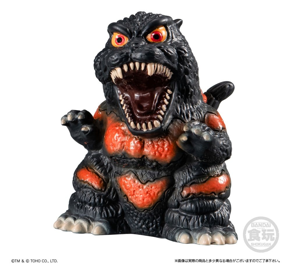 Godzilla Softvinyl-Puppe (Neuauflage) 8 cm Display (10)