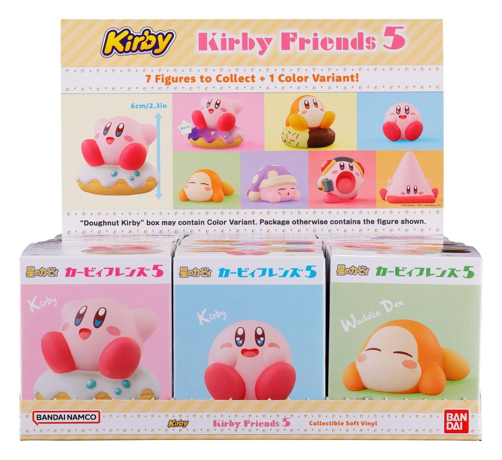 Kirby Friends Minifiguren Wave 5 6 cm Display (12)