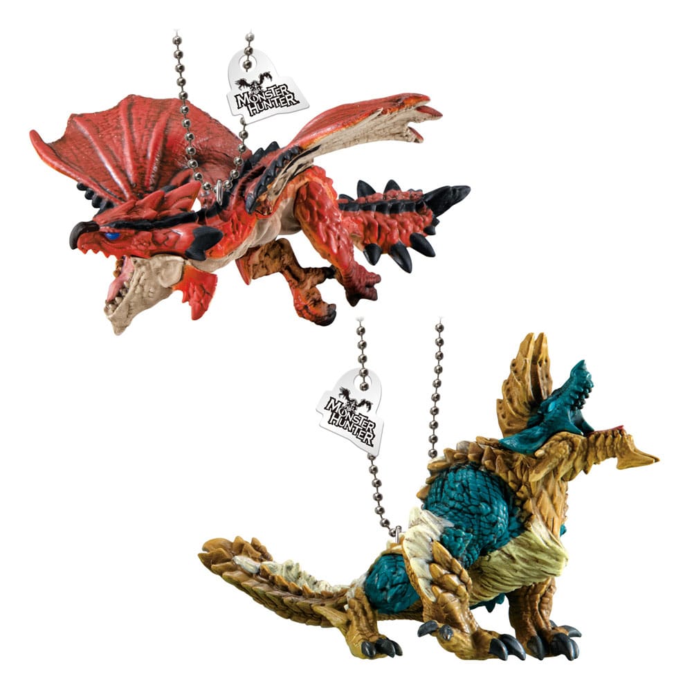 Monster Hunter Schlüsselanhänger Mascot Charm Collection Blind Bag 4 cm Display (10) 