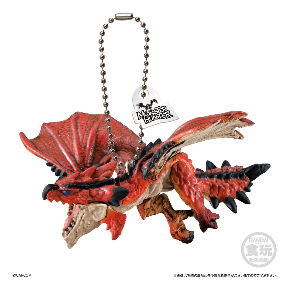 Monster Hunter Schlüsselanhänger Mascot Charm Collection Blind Bag 4 cm Display (10) 