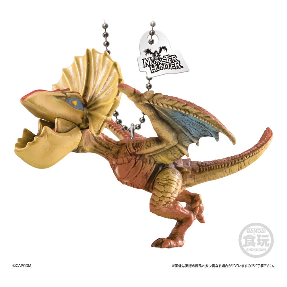 Monster Hunter Schlüsselanhänger Mascot Charm Collection Blind Bag 4 cm Display (10) 