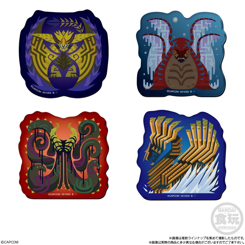 Monster Hunter Wilds Magnete 5 cm Chara-Magnets Blind Bag Display (14)