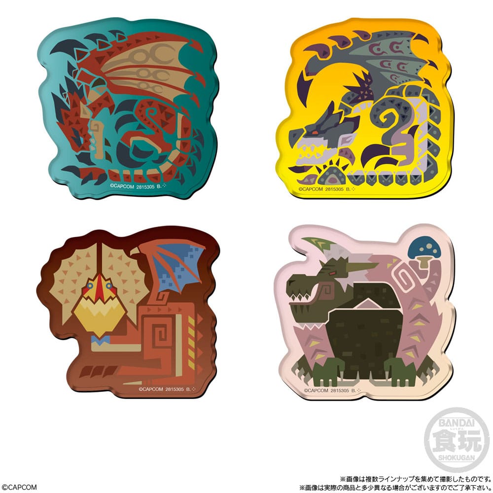 Monster Hunter Wilds Magnete 5 cm Chara-Magnets Blind Bag Display (14)