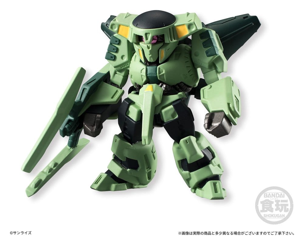 Gundam Shokugan Box Minifiguren Converge Wave 4 Reissue Display (10)