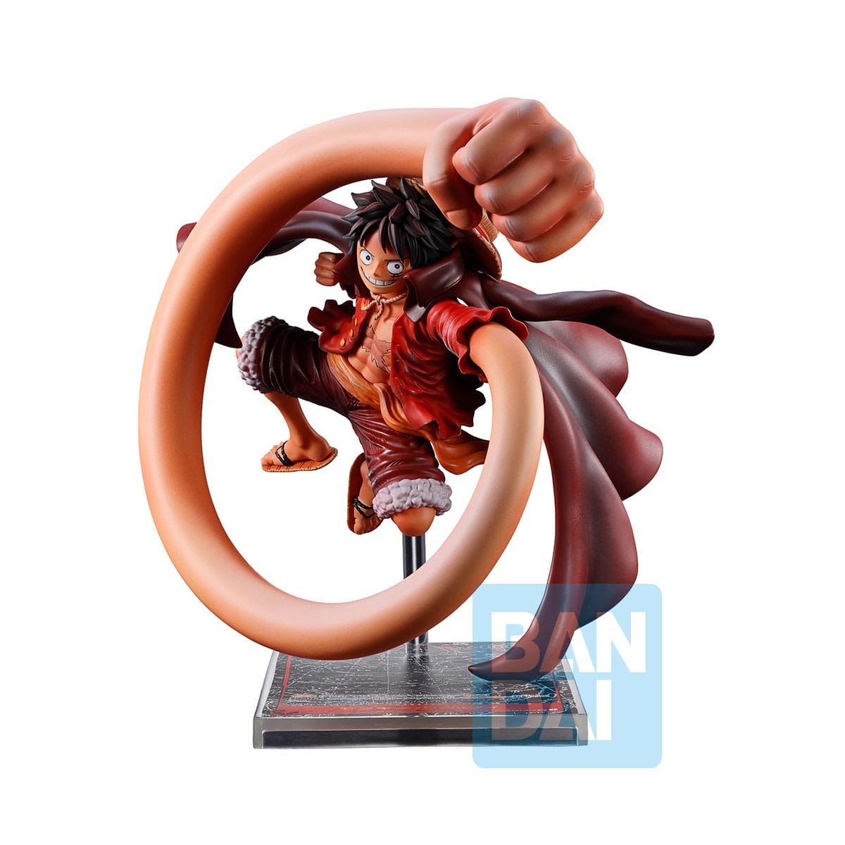 One Piece Card Game Ichibansho PVC Statue Monkey D. Ruffy 18 cm