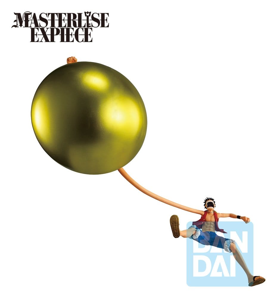 One Piece Playing Love Song in the Sky Ichibansho Masterlise Expiece PVC-Figur Monkey D. Ruffy 19 cm