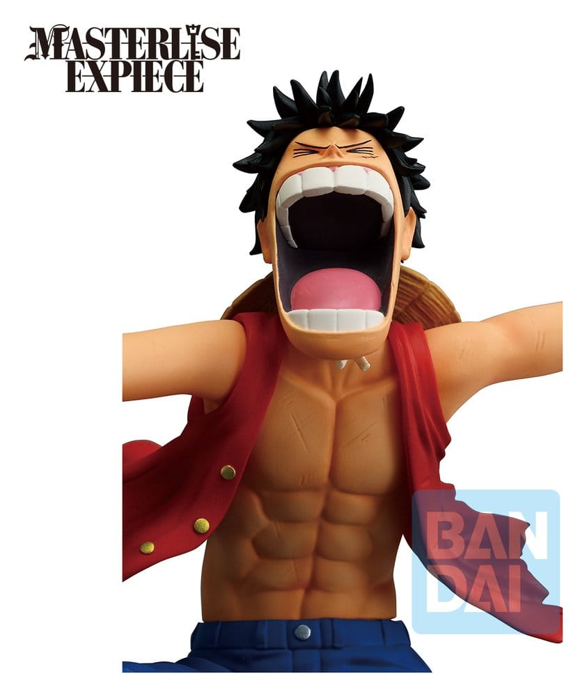 One Piece Playing Love Song in the Sky Ichibansho Masterlise Expiece PVC-Figur Monkey D. Ruffy 19 cm
