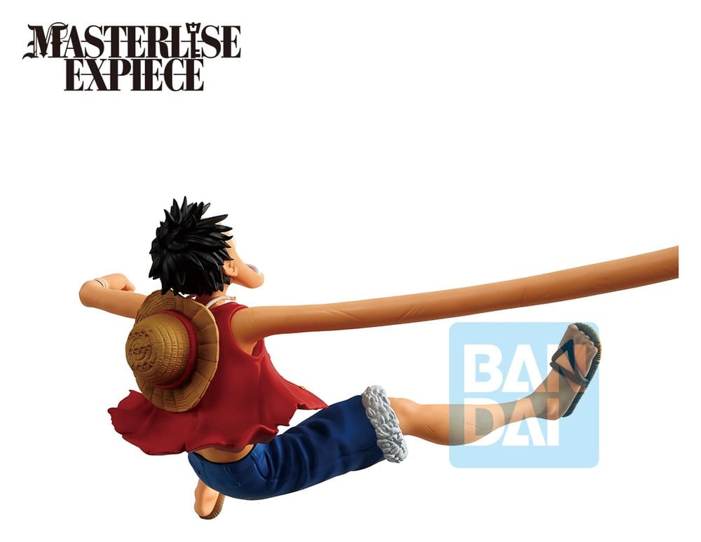 One Piece Playing Love Song in the Sky Ichibansho Masterlise Expiece PVC-Figur Monkey D. Ruffy 19 cm