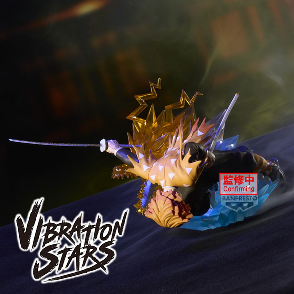 Demon Slayer: Kimetsu No Yaiba Vibration Stars Plus PVC Statue Zenitsu Agatsuma 12 cm